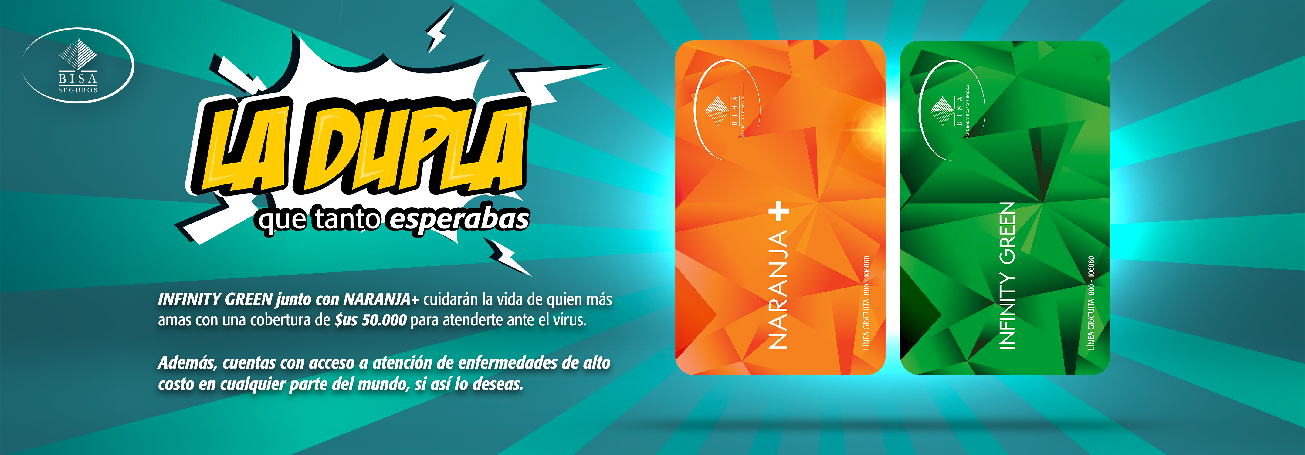 La dupla Infinity Green y Narnaja+